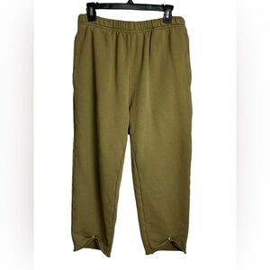 Les Tien Snap Front Pant Fleece Sweatpants  XS